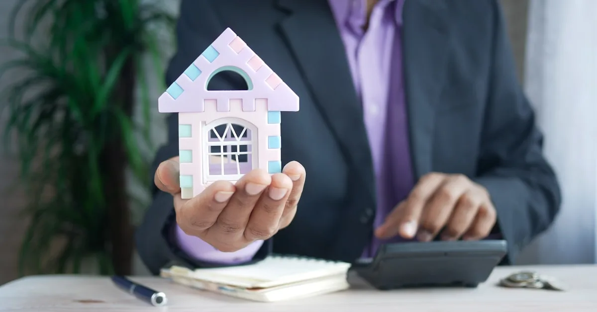 A residential property representing affordable homeownership schemes in the UK